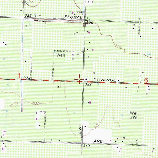 Topographic Map of Swedish Mission, CA