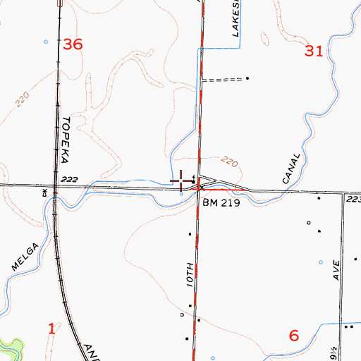 Topographic Map of Frazer School (historical), CA