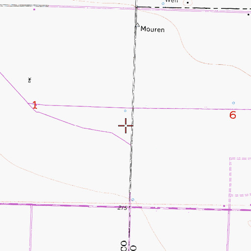 Topographic Map of Glendora School (historical), CA