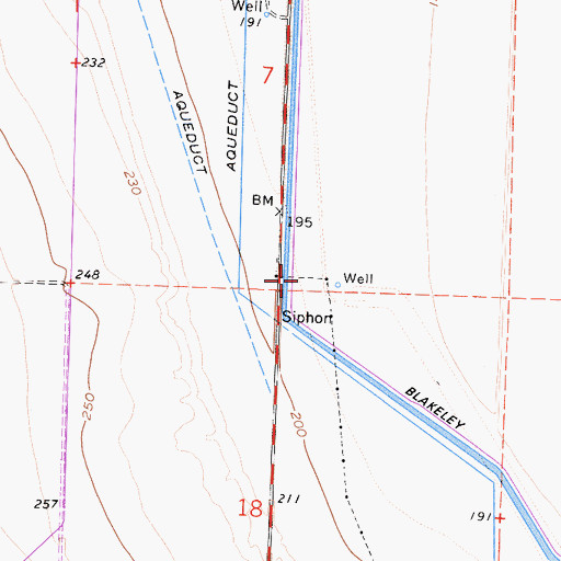Topographic Map of Goodfellow Ranch (historical), CA