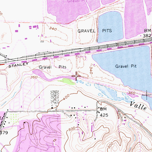 Topographic Map of Heron Pond, CA