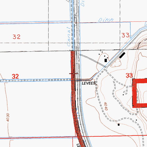 Topographic Map of Suty (historical), CA