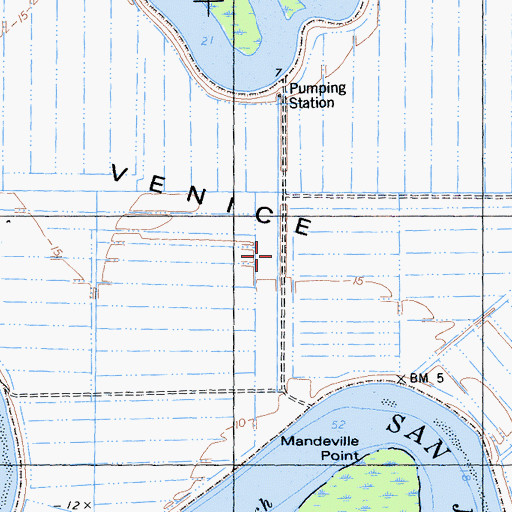 Topographic Map of Criminal Slough, CA