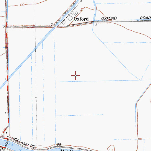 Topographic Map of Clamshell Cut (historical), CA