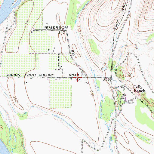 Topographic Map of Jelly School (historical), CA