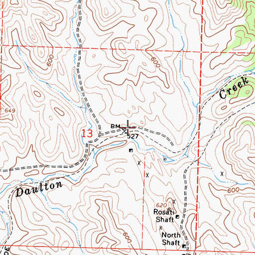 Topographic Map of Jesbel (historical), CA