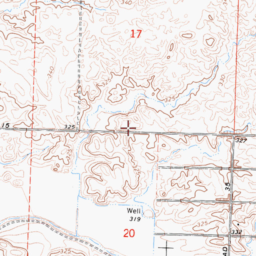 Topographic Map of Service School (historical), CA