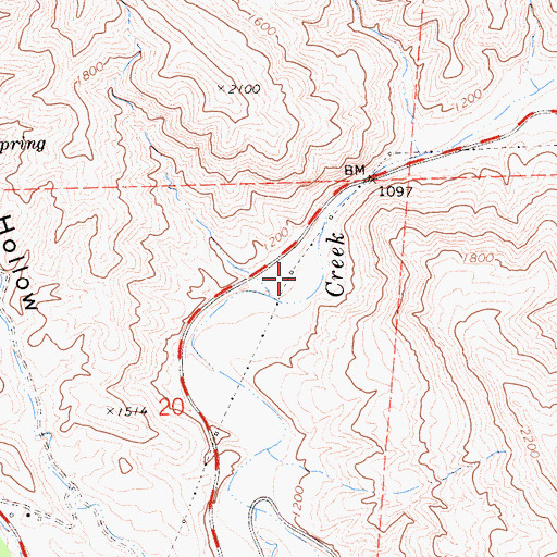 Topographic Map of Douglas Cabin (historical), CA