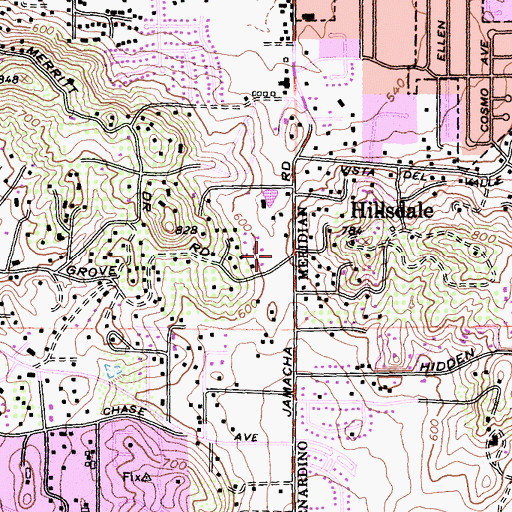 Topographic Map of Sweetwater Pass, CA