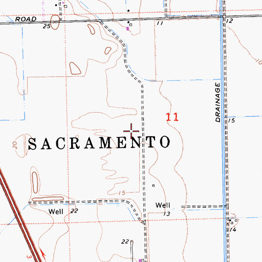 Topographic Map of Lonetree Island (historical), CA