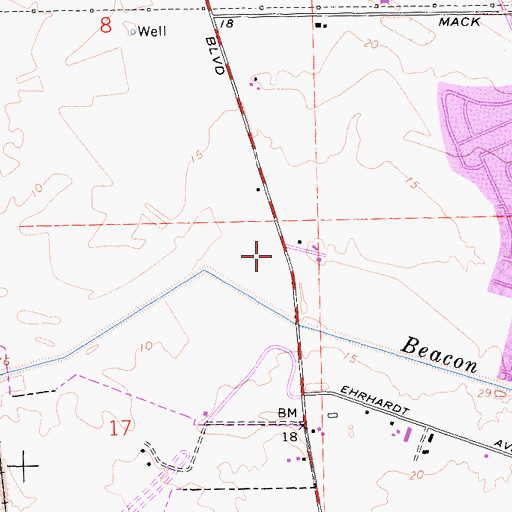 Topographic Map of Union House (historical), CA