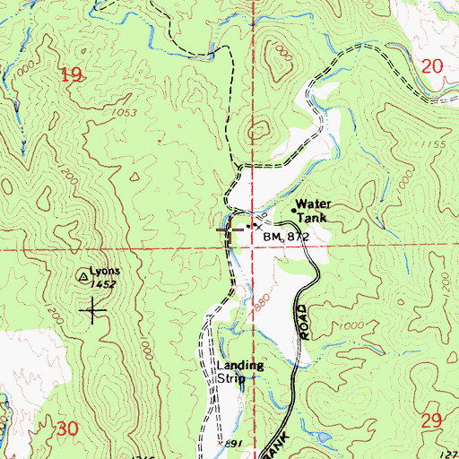 Topographic Map of Montgomery Place, CA