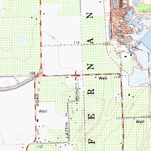 Topographic Map of Hume (historical), CA