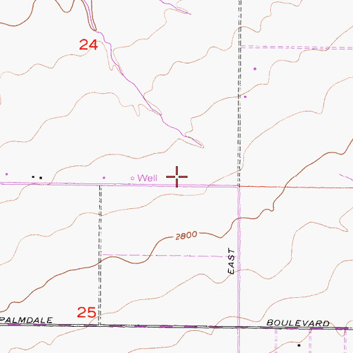 Topographic Map of Morrison Ranch (historical), CA
