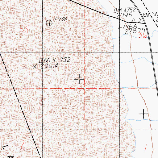 Topographic Map of Silver Lake Airport (historical), CA