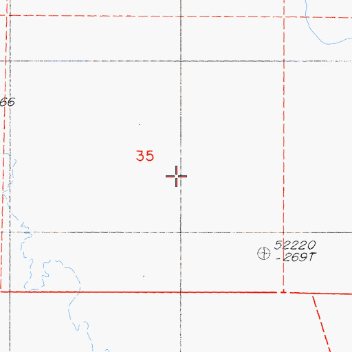 Topographic Map of Cottonball Basin, CA