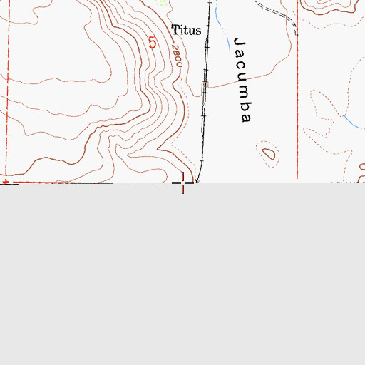 Topographic Map of Boundary Creek, CA