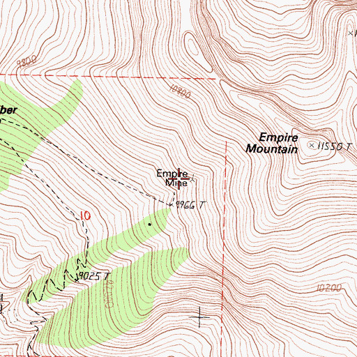 Topographic Map of Empire Mine, CA