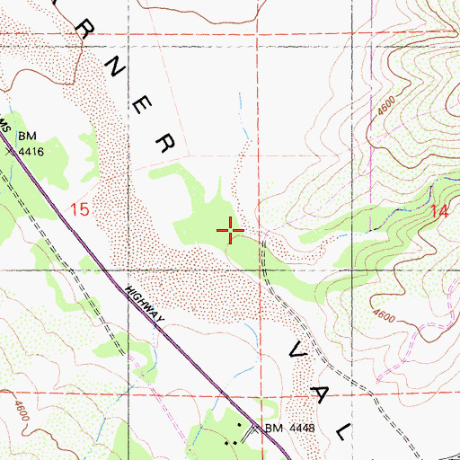 Topographic Map of Fobes Canyon, CA