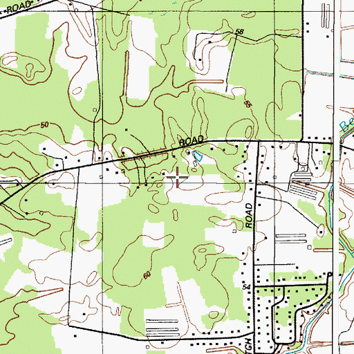 Topographic Map of Bremerton, MD
