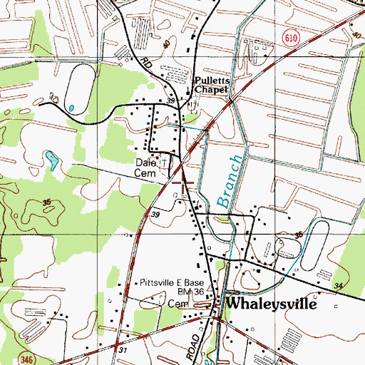 Topographic Map of Old Swamp Schoolhouse (historical), MD