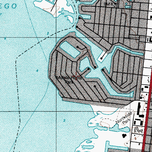 Topographic Map of Rich Island (historical), MD