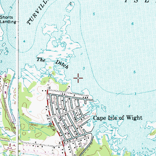 Topographic Map of Aleck Pond, MD