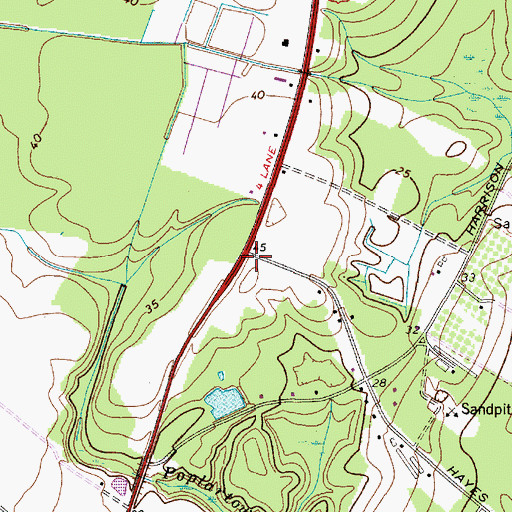 Topographic Map of Buckingham Academy (historical), MD