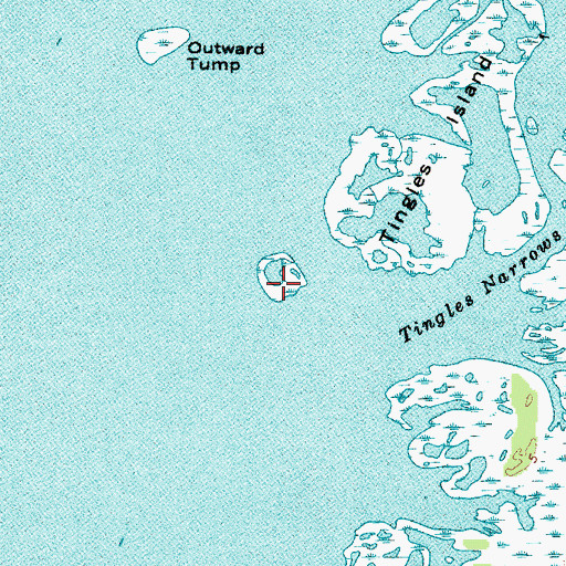 Topographic Map of Crow Tump, MD