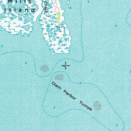 Topographic Map of Hardys Hole, MD