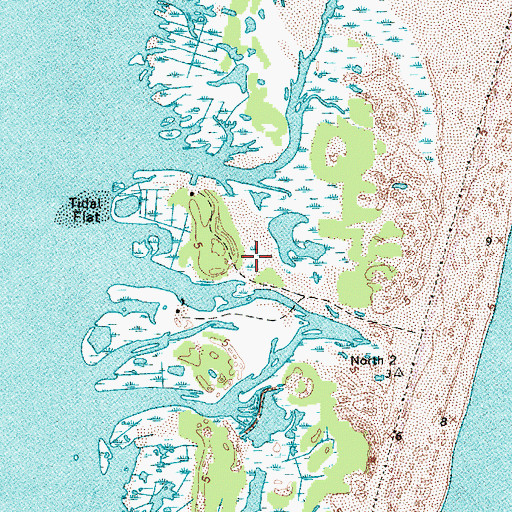 Topographic Map of Winter Quarter, MD