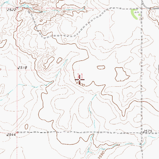Topographic Map of Hertzberg School (historical), MT