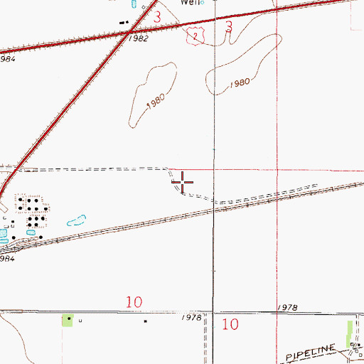 Topographic Map of Macon School (historical), MT