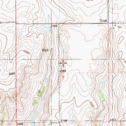 Topographic Map of Moothart School (historical), MT