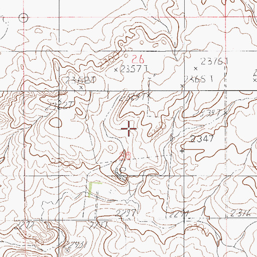 Topographic Map of Eng School (historical), MT