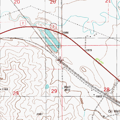 Topographic Map of Junction (historical), MT