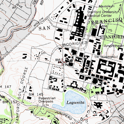 Topographic Map of Forsythe Data Center, CA