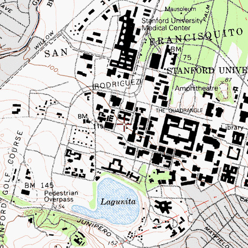 Topographic Map of Hansen Laboratory, CA