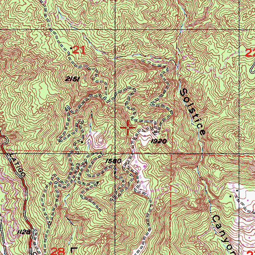 Topographic Map of Malibu Mar Vista (historical), CA