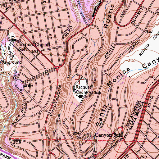 Topographic Map of Uplifters Ranch (historical), CA
