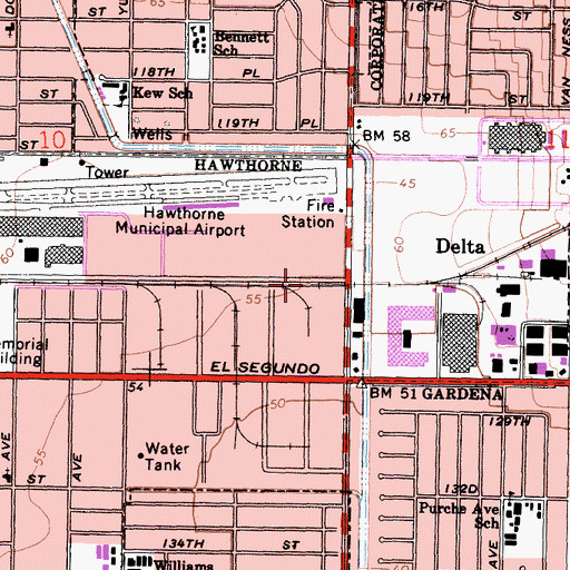 Topographic Map of Cypave, CA
