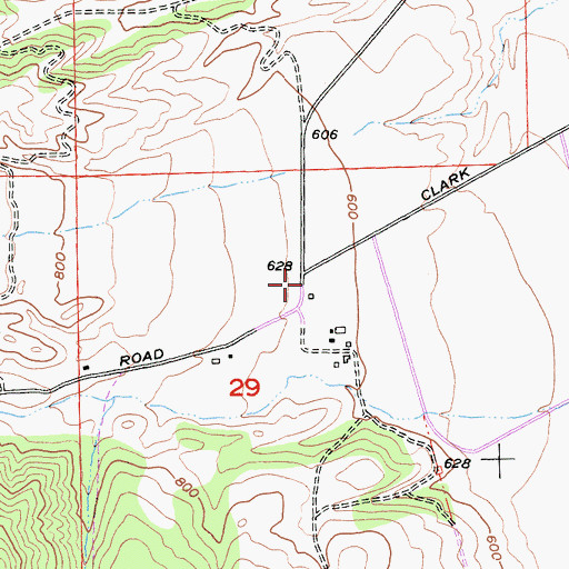 Topographic Map of Paraiso Springs School (historical), CA