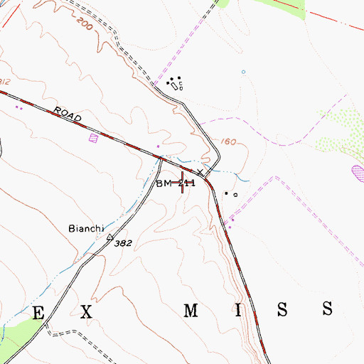 Topographic Map of Soberanes School (historical), CA