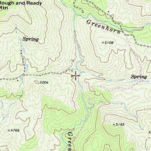 Topographic Map of Petersburg (historical), CA