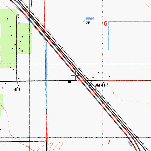 Topographic Map of Britona (historical), CA