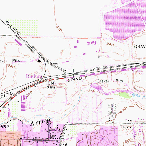 Topographic Map of Remillard (historical), CA