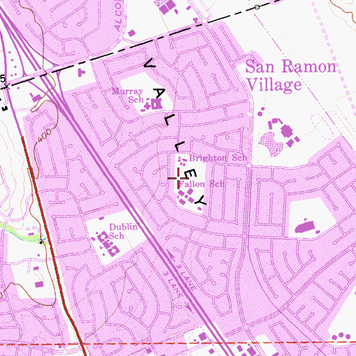 Topographic Map of Kolb Park, CA