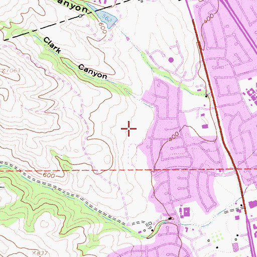 Topographic Map of Dolan Park, CA