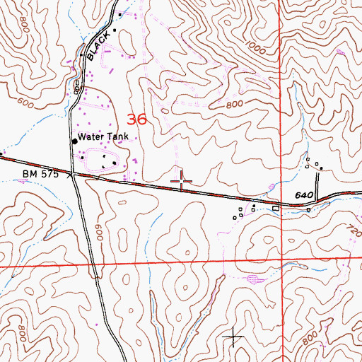 Topographic Map of Behring Museum, CA