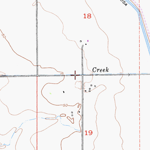 Topographic Map of Prize (historical), CA